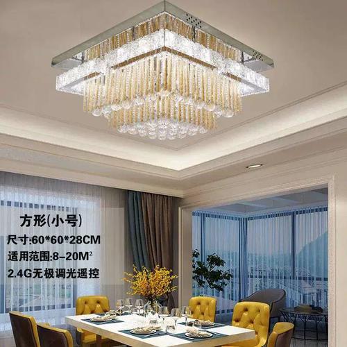K9水晶LED吸顶灯 以大气之姿，点亮高奢家居空间